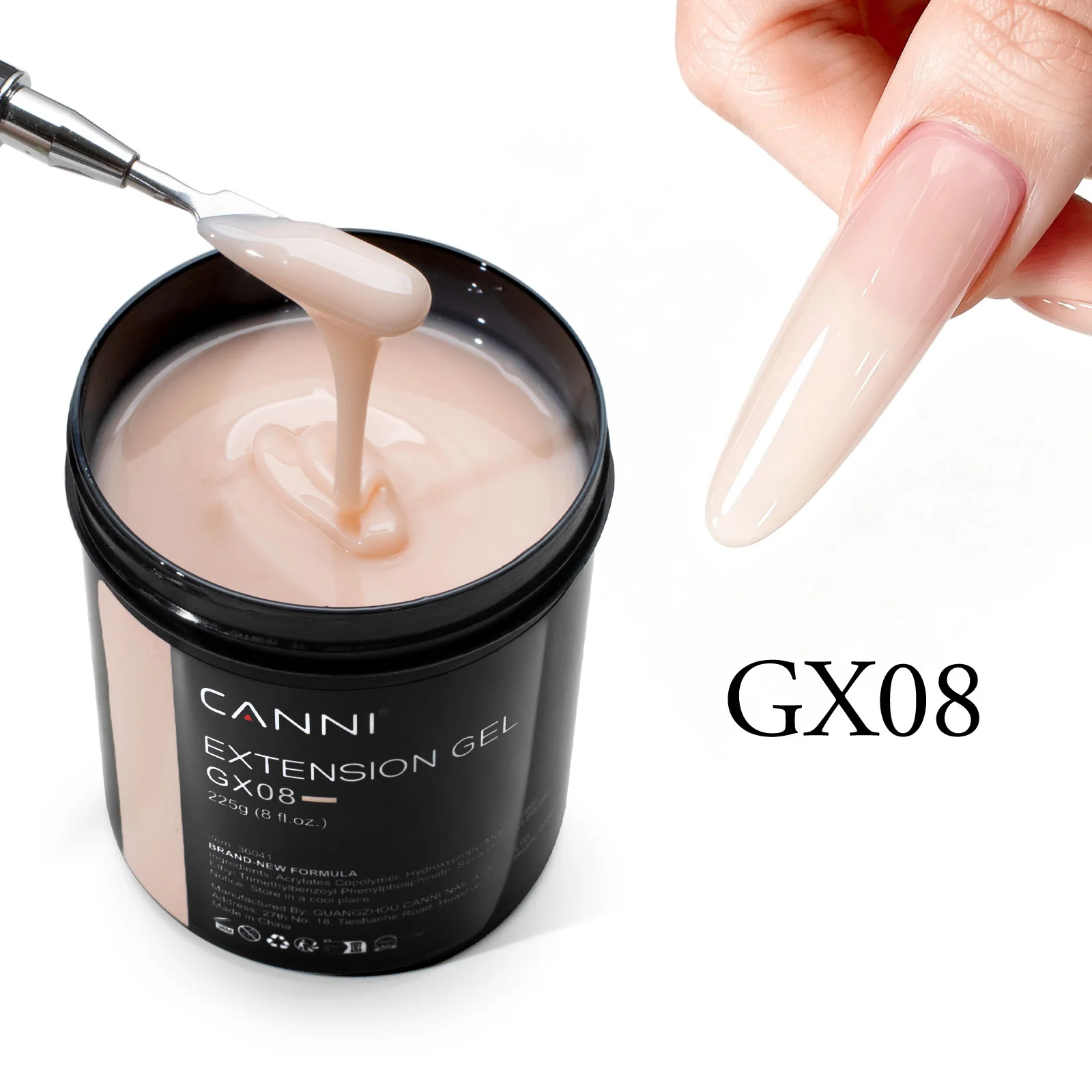 225g High-Flow Milky Extension Gel - Image 11