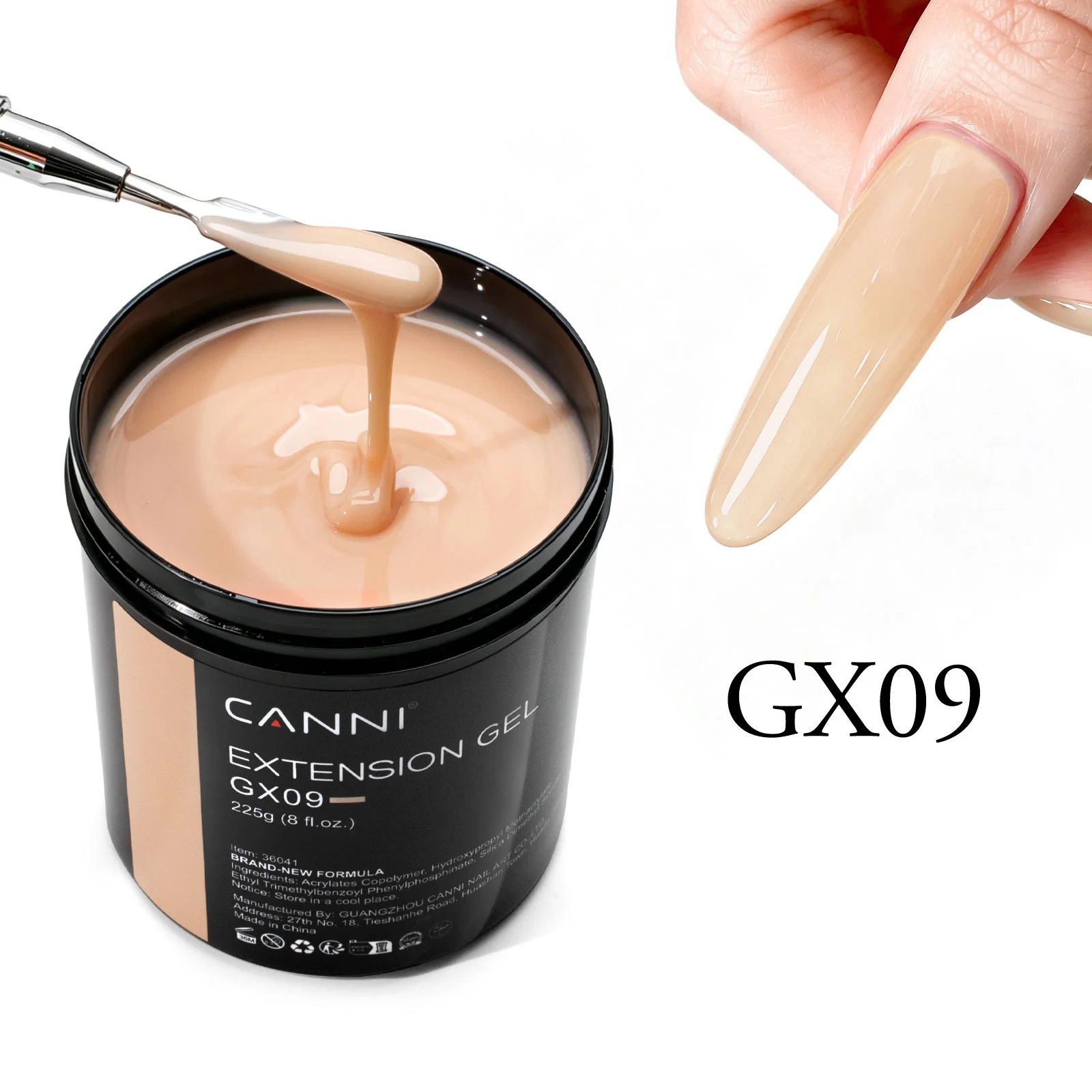 225g High-Flow Milky Extension Gel - Image 12