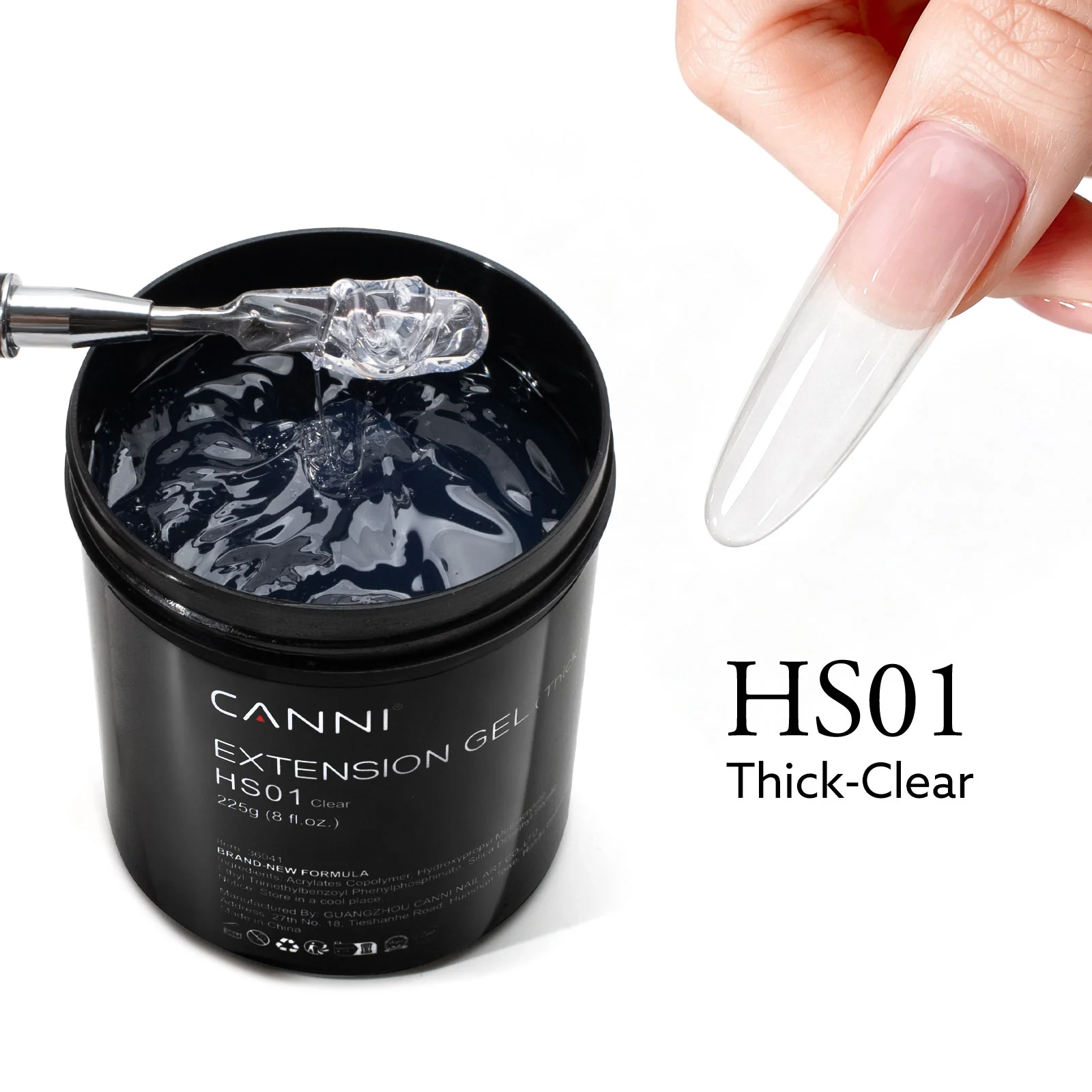 225g High-Flow Milky Extension Gel - Image 16