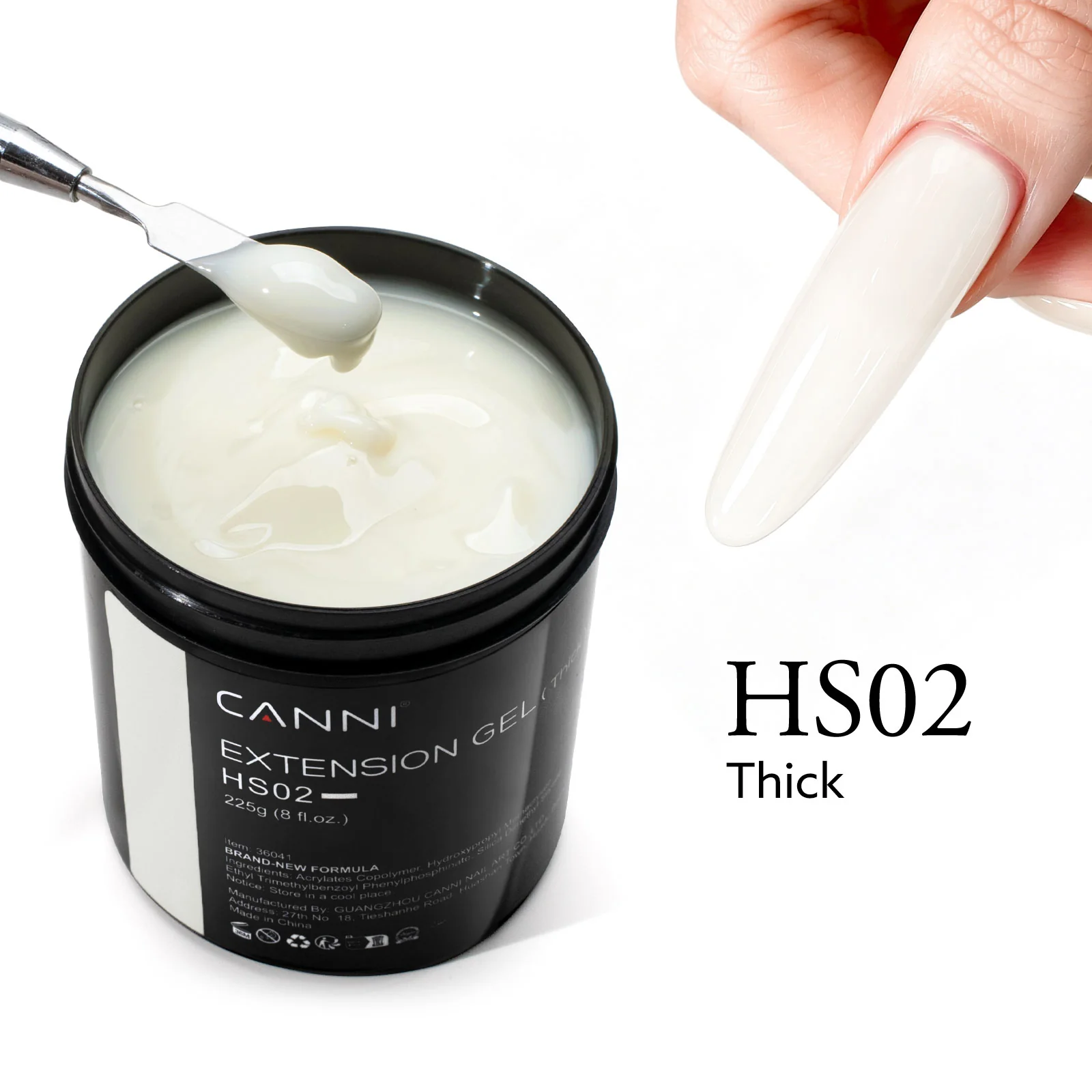 225g High-Flow Milky Extension Gel - Image 17