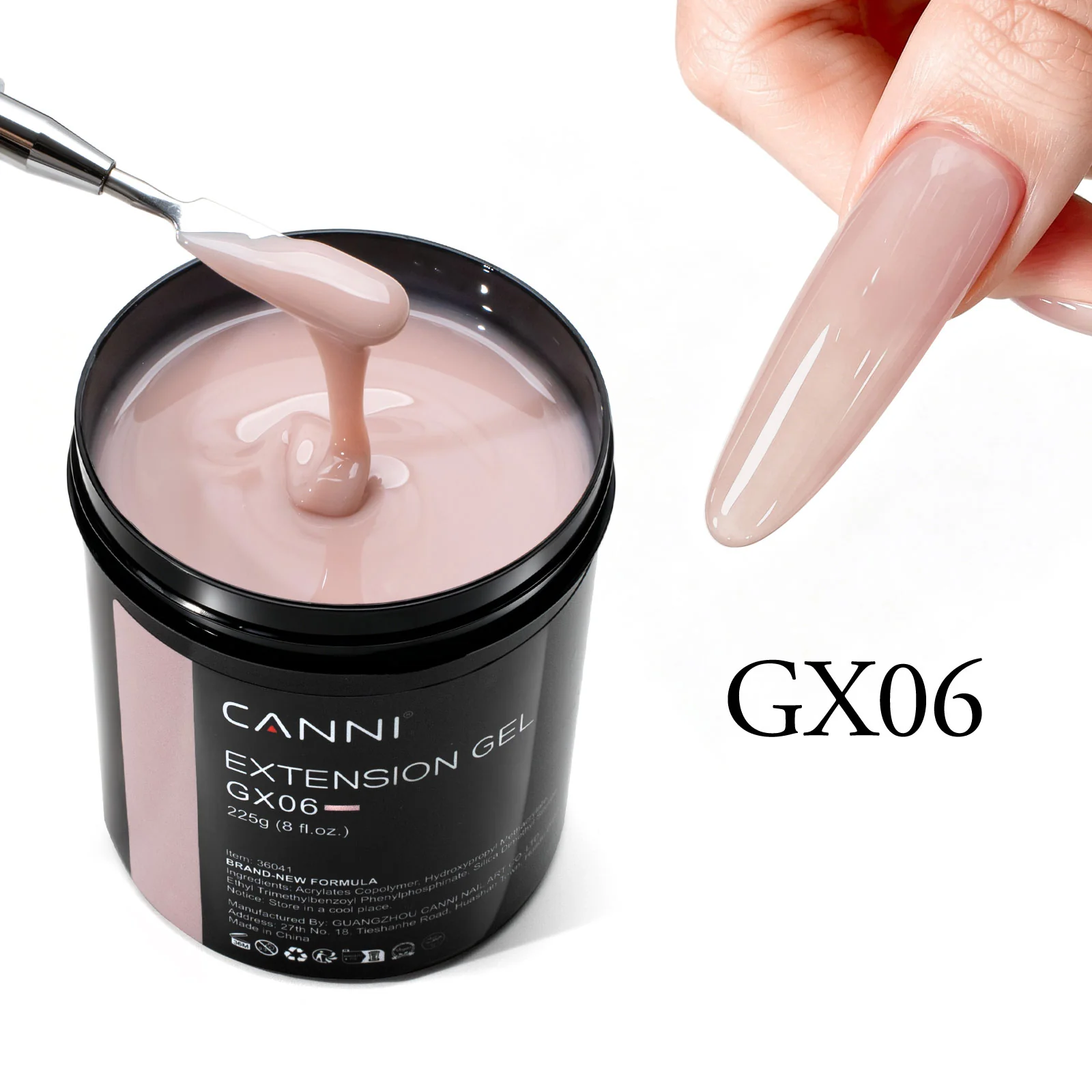 225g High-Flow Milky Extension Gel - Image 9