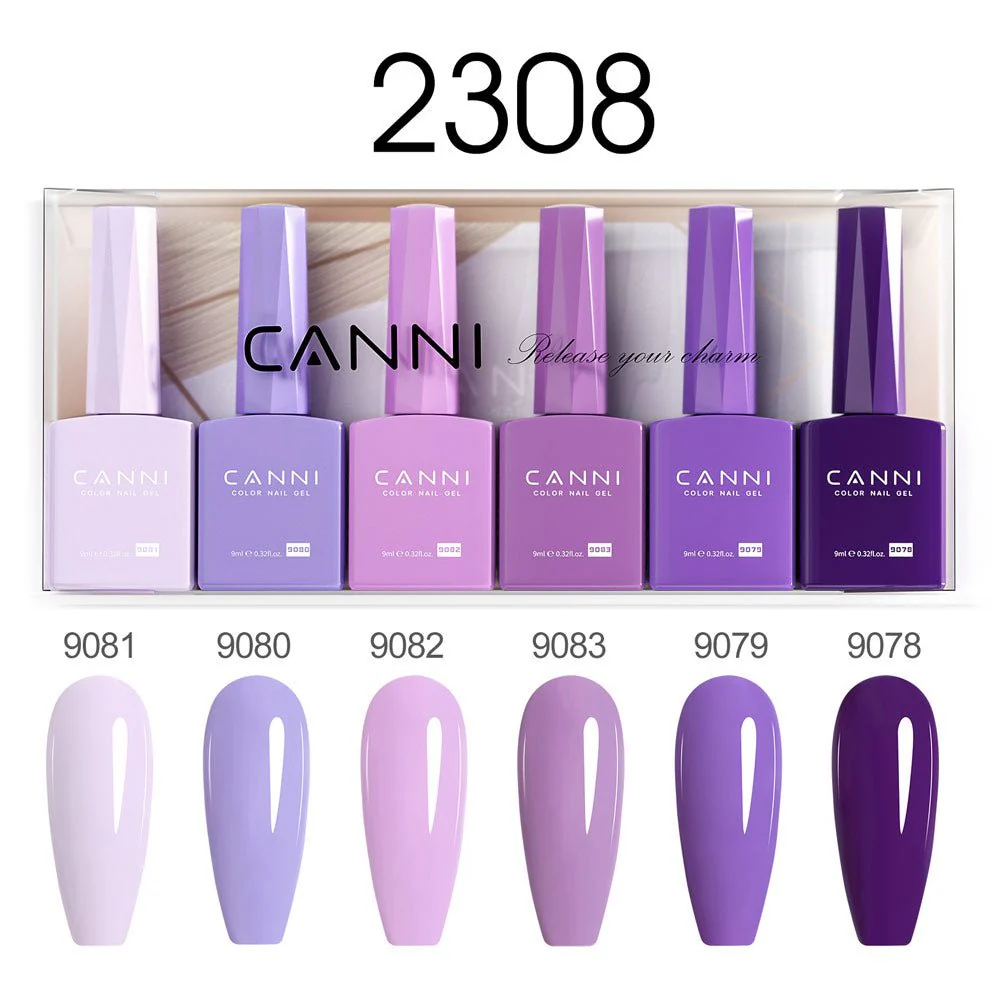 9ML Nail Gel 6 Colors Set - Image 11