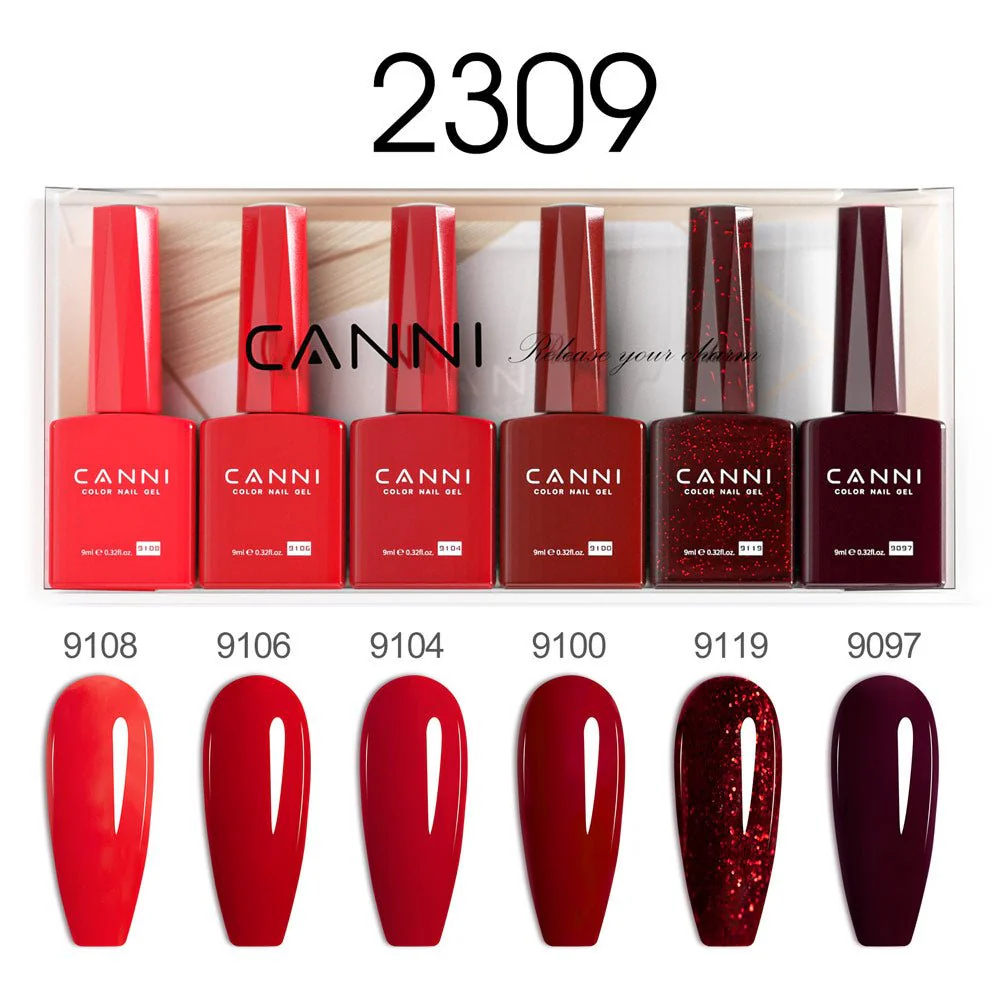 9ML Nail Gel 6 Colors Set - Image 12