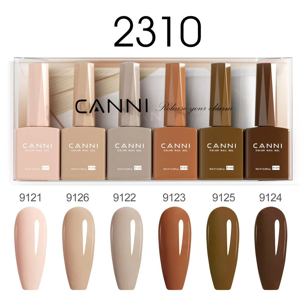 9ML Nail Gel 6 Colors Set - Image 13