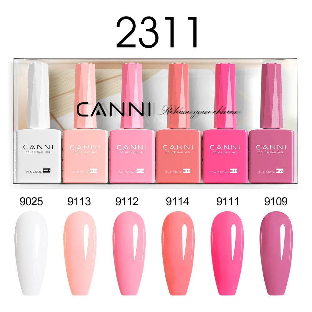 9ML Nail Gel 6 Colors Set - Image 14