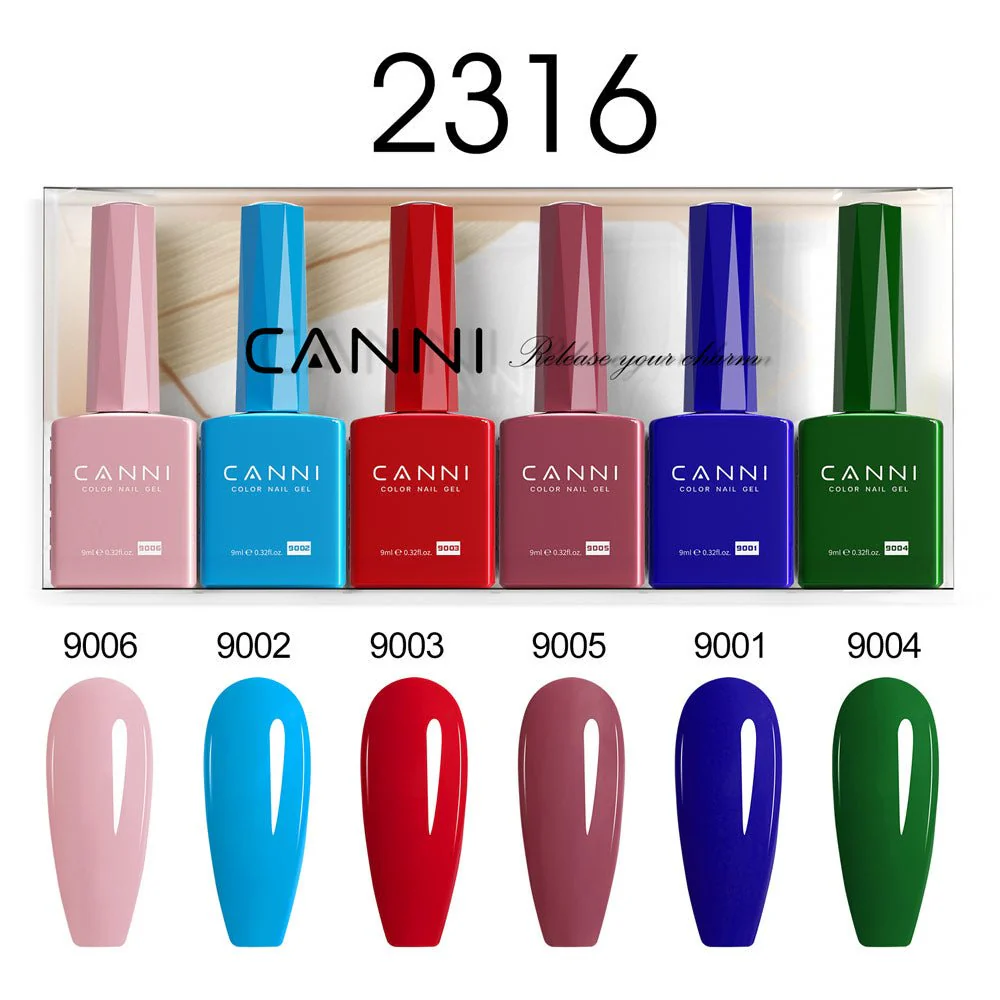9ML Nail Gel 6 Colors Set - Image 19