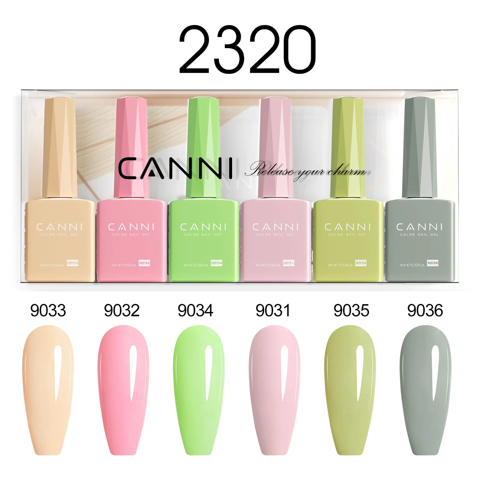 9ML Nail Gel 6 Colors Set - Image 23