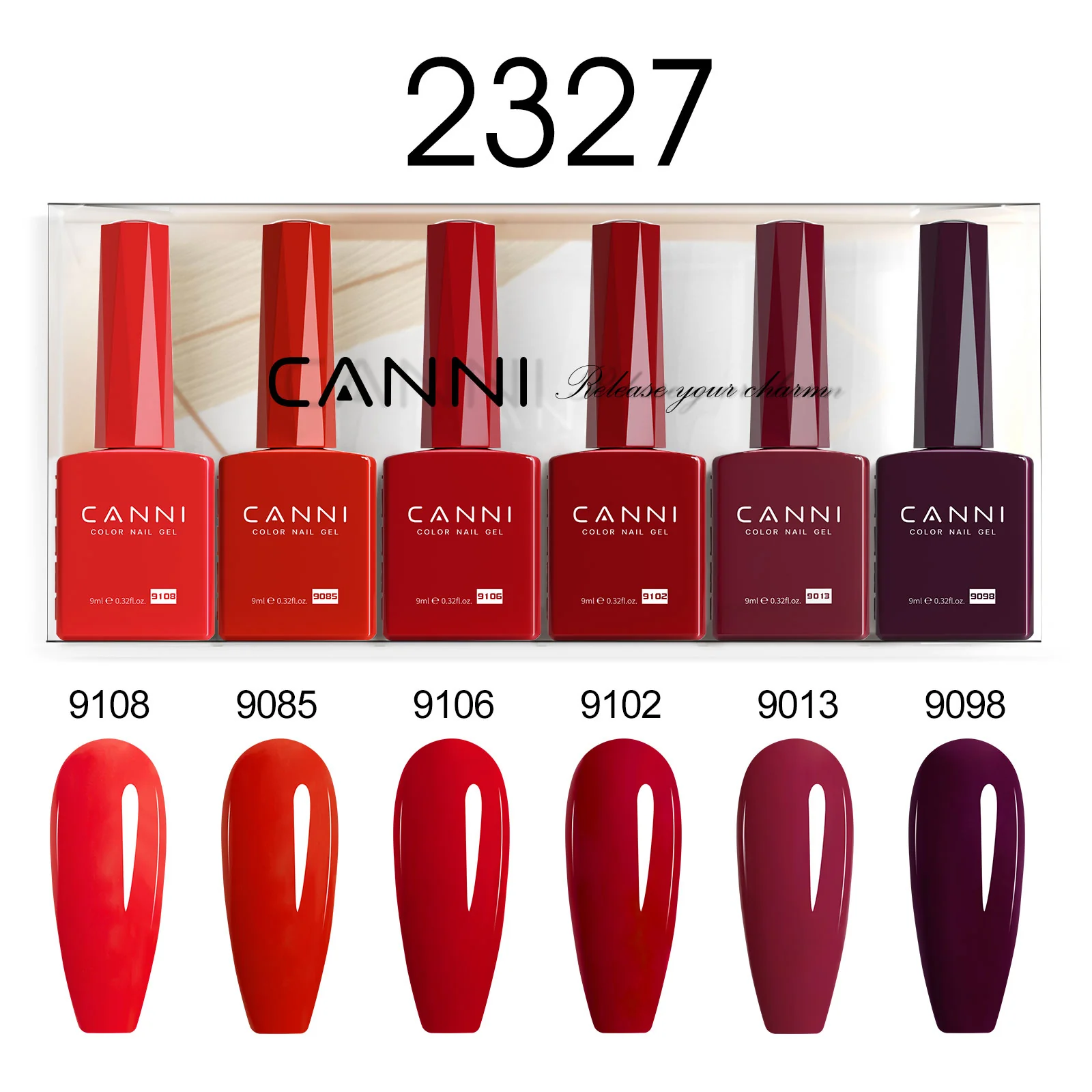 9ML Nail Gel 6 Colors Set - Image 30