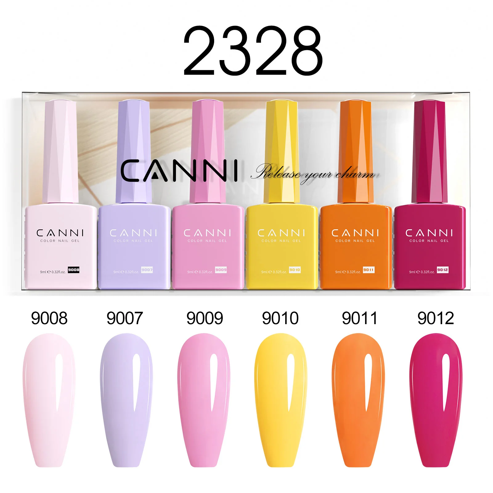 9ML Nail Gel 6 Colors Set - Image 31