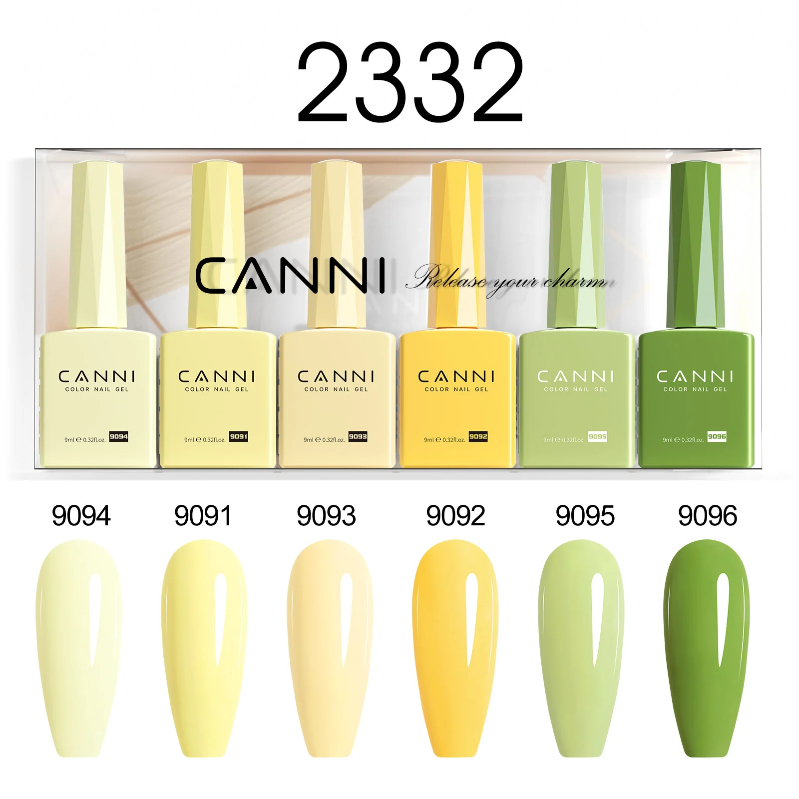 9ML Nail Gel 6 Colors Set - Image 35