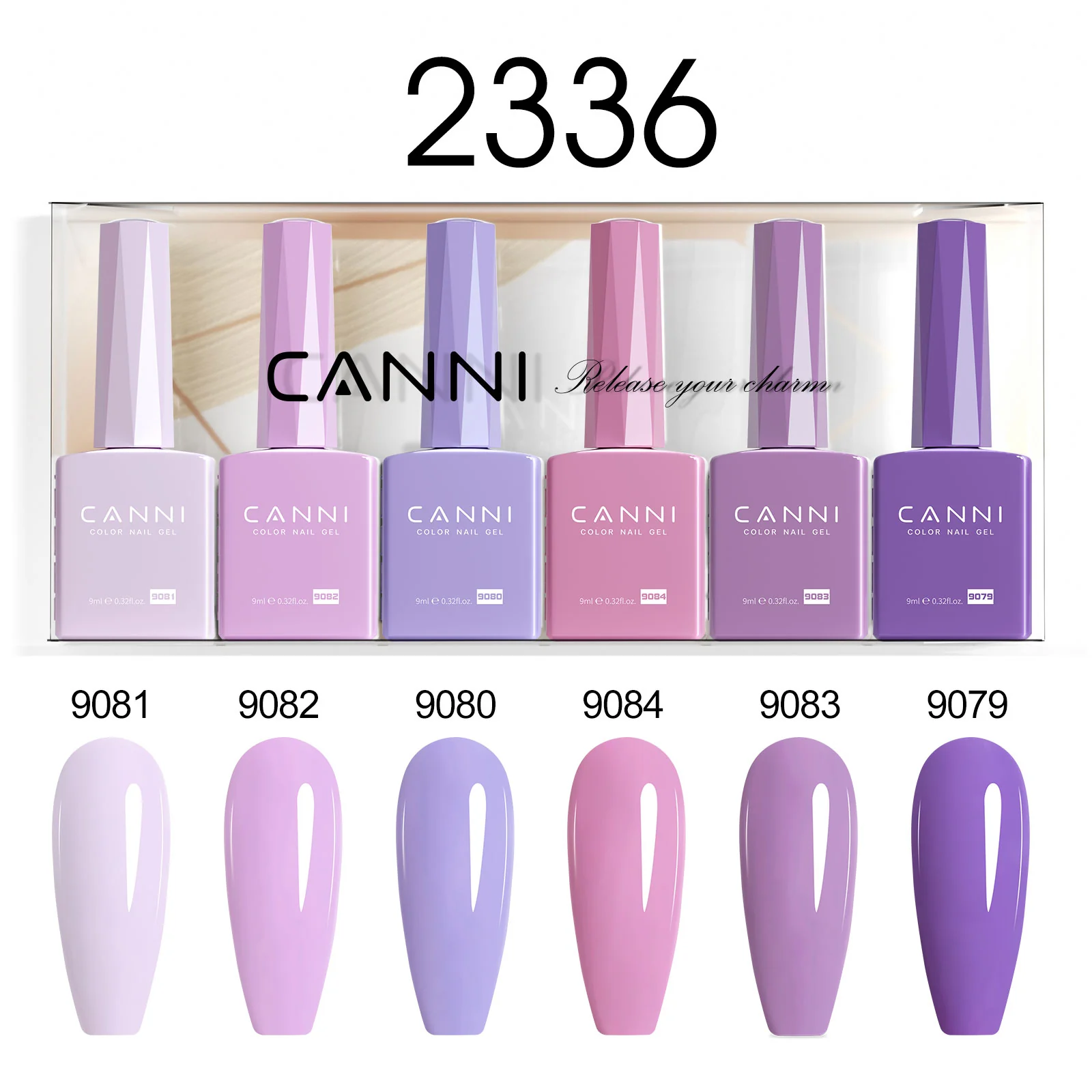9ML Nail Gel 6 Colors Set - Image 39