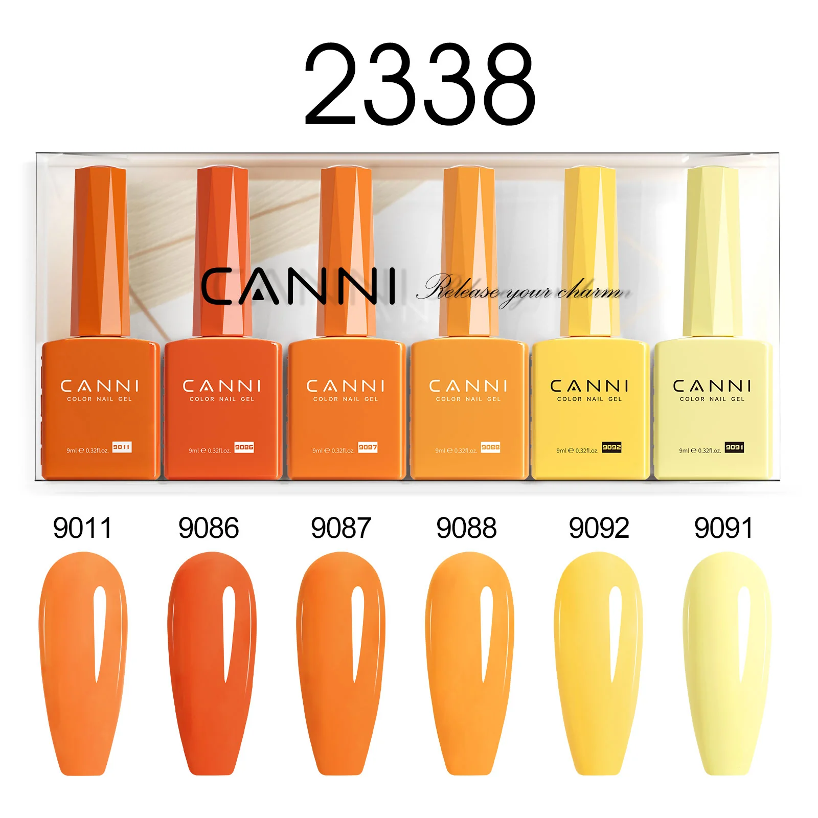 9ML Nail Gel 6 Colors Set - Image 41