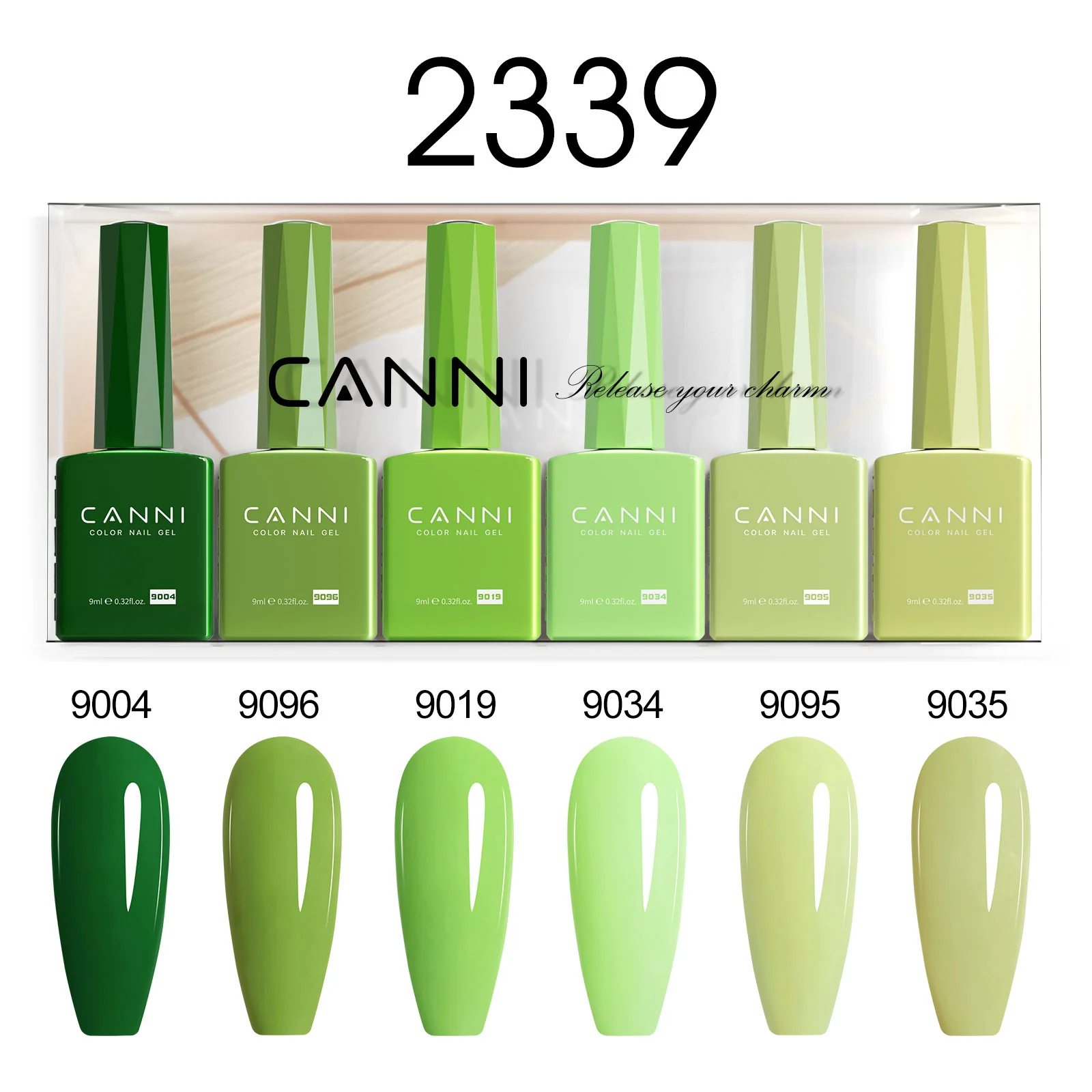 9ML Nail Gel 6 Colors Set - Image 42