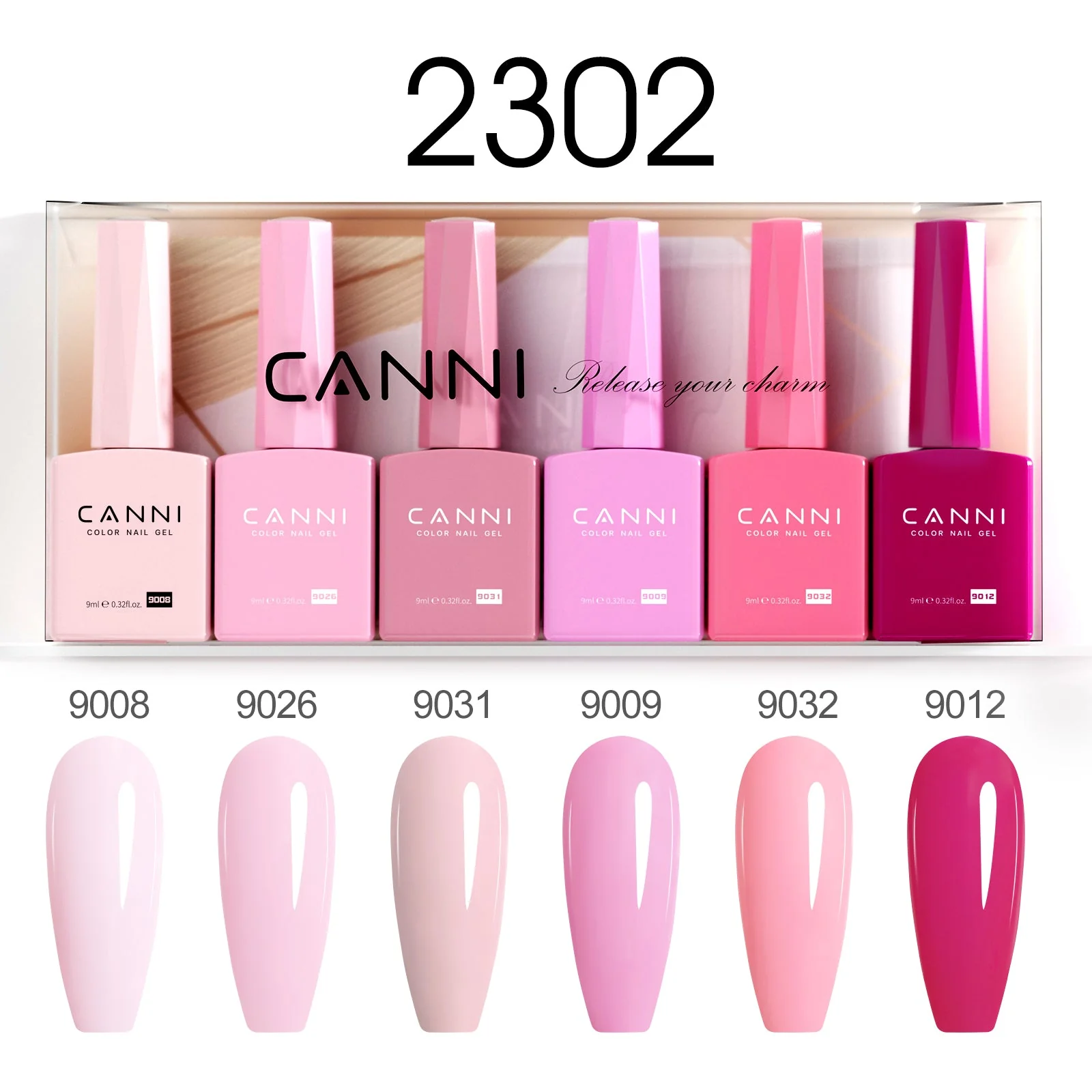 9ML Nail Gel 6 Colors Set - Image 5