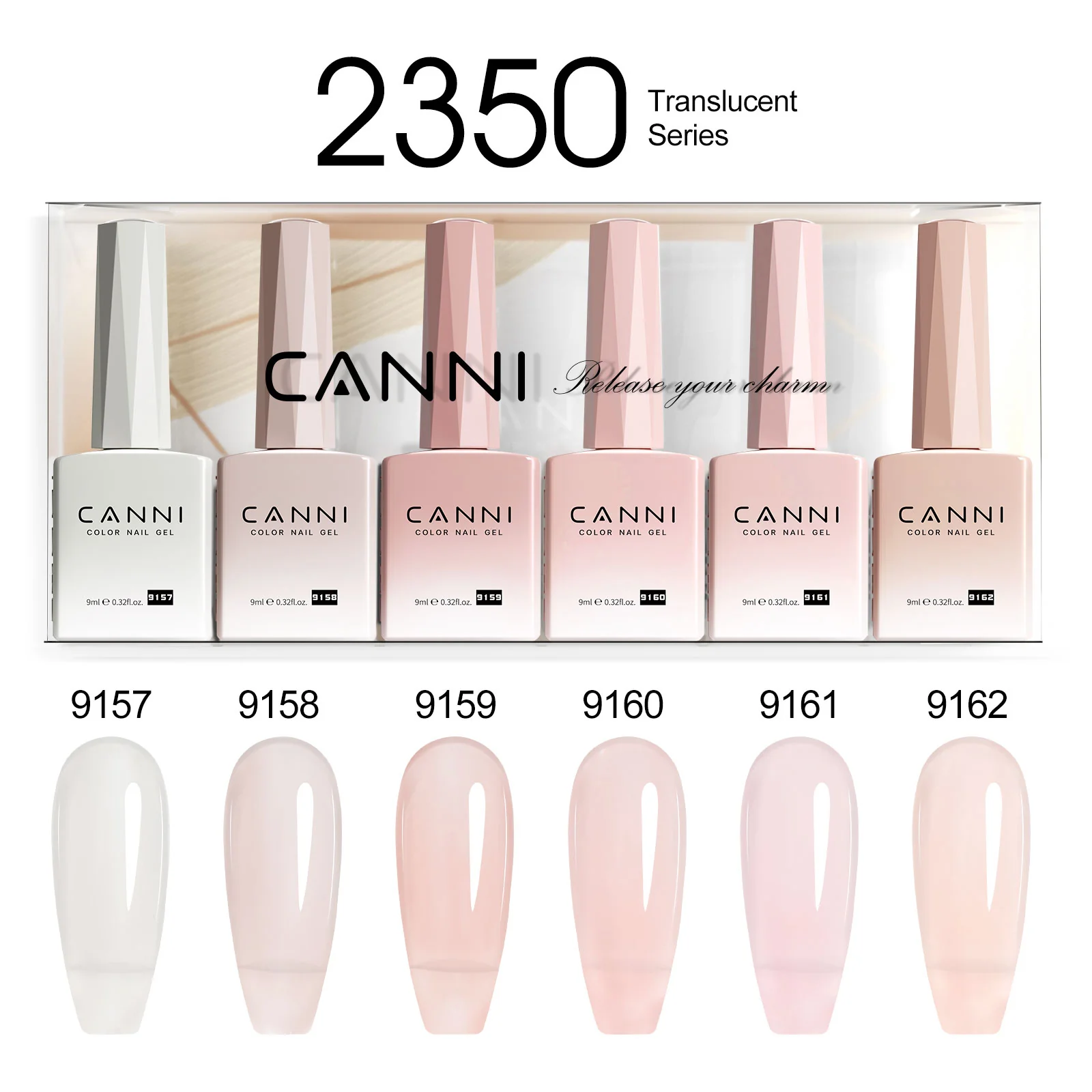 9ML Nail Gel 6 Colors Set - Image 53
