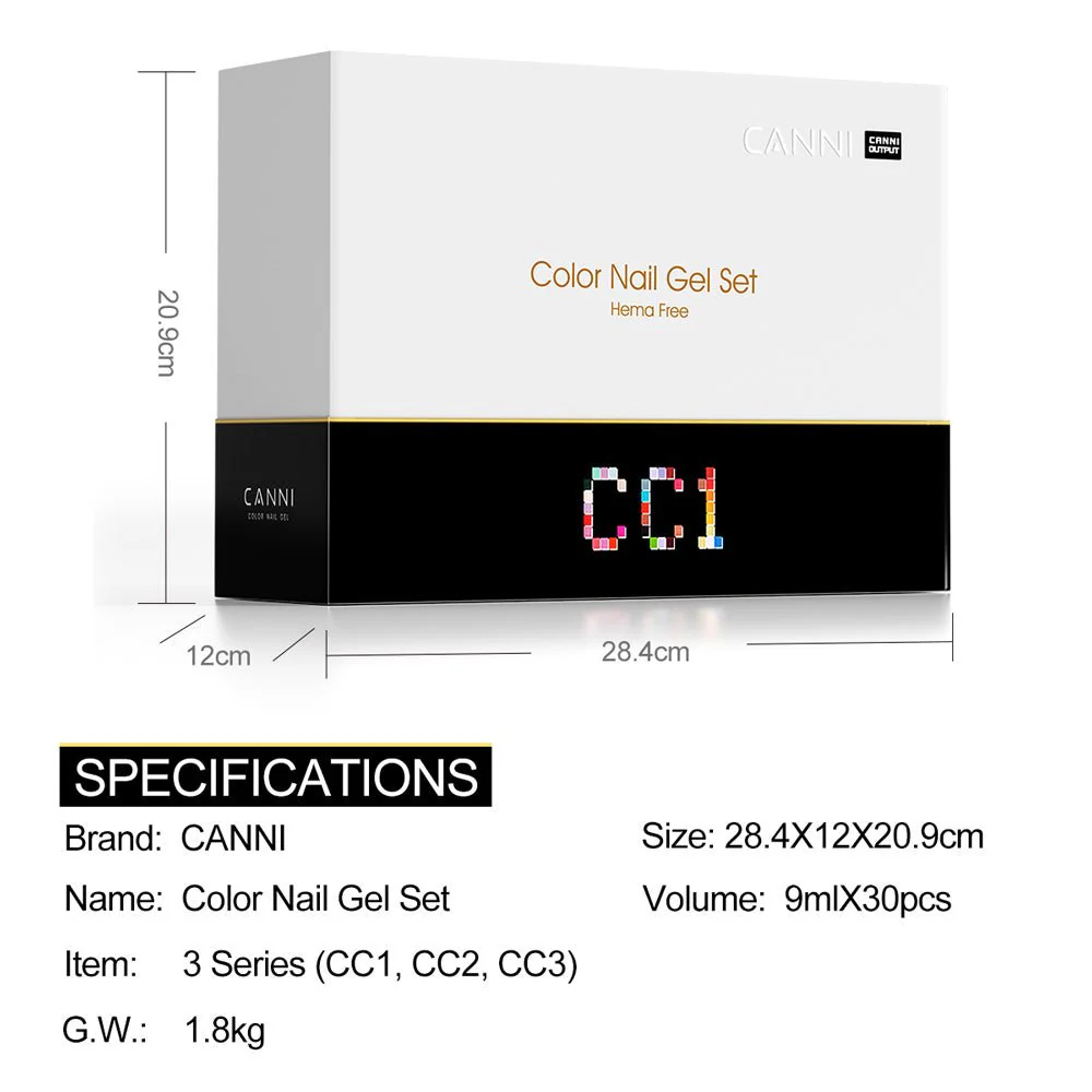 CC1 - 30pcs Gel Polish Kit - Image 5