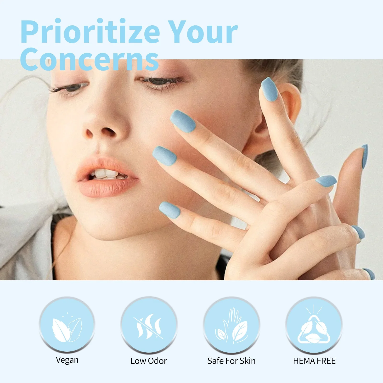 Cotton Candy Kit - 9ml Nail Gel 6 Colors Set-2319 - Image 8