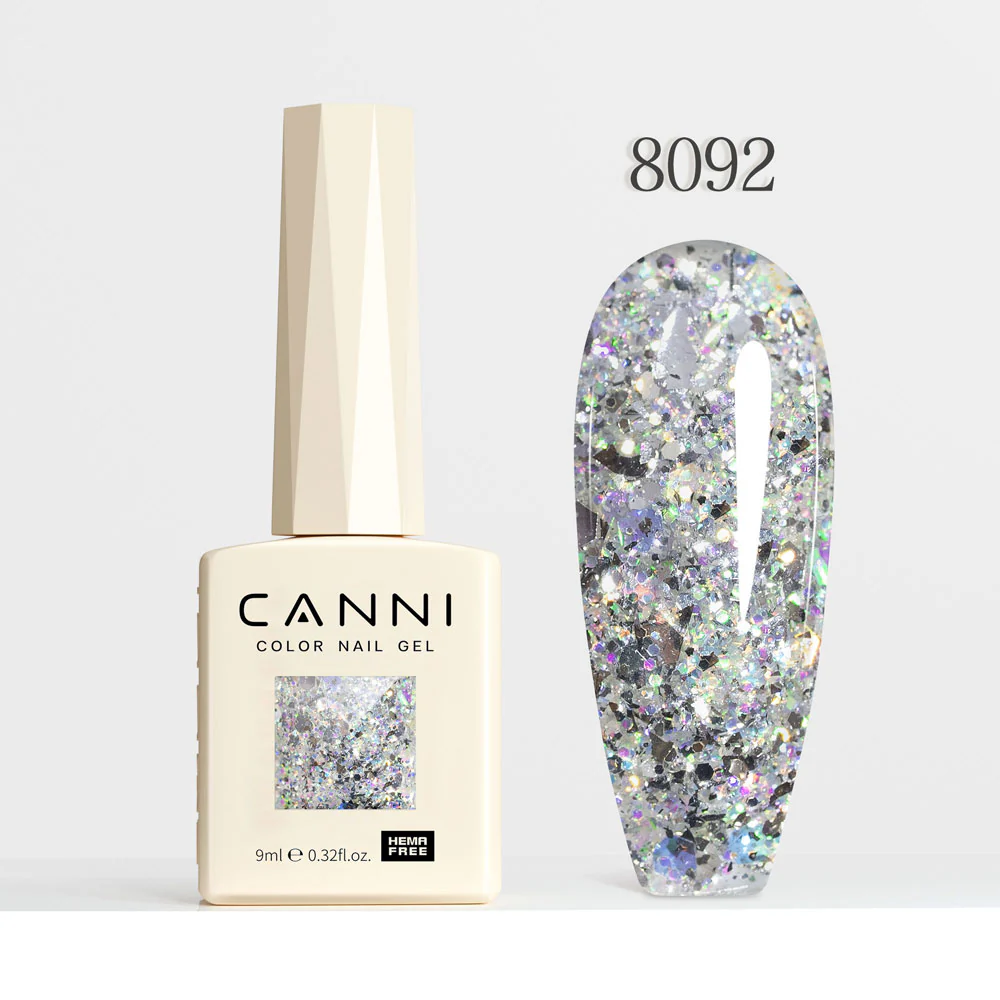 Glitter Nail Gel 9ml - Dawn Crystal Flash Series - Image 5
