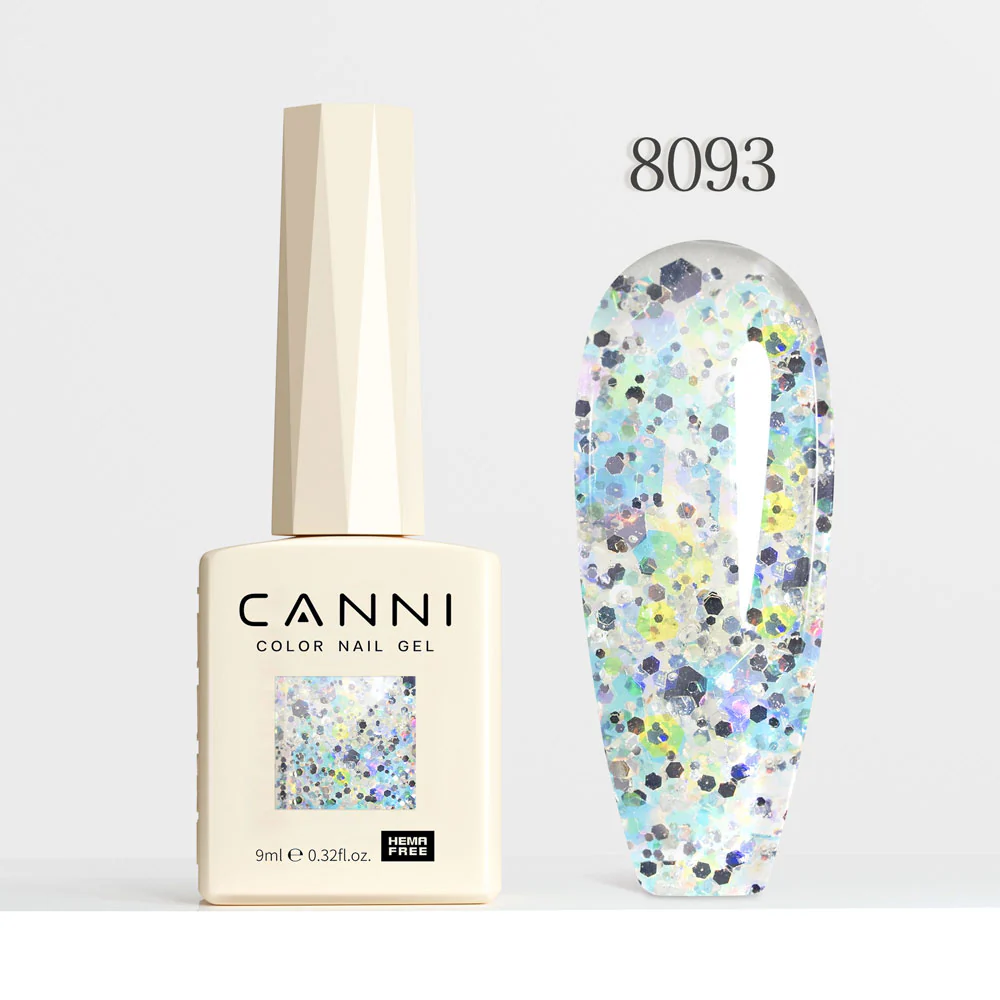 Glitter Nail Gel 9ml - Dawn Crystal Flash Series - Image 6