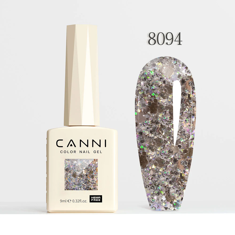 Glitter Nail Gel 9ml - Dawn Crystal Flash Series - Image 7