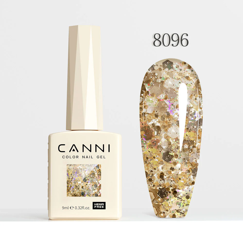 Glitter Nail Gel 9ml - Dawn Crystal Flash Series - Image 9