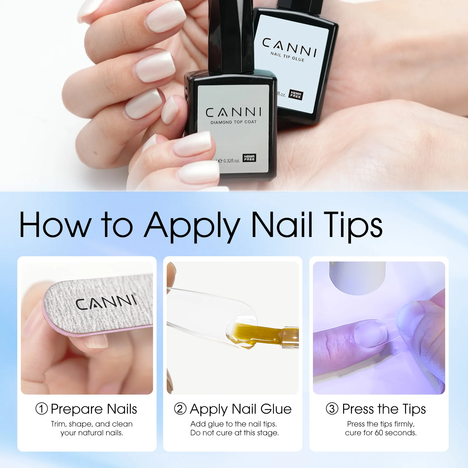 Nail Tip Glue 9ml - Image 5