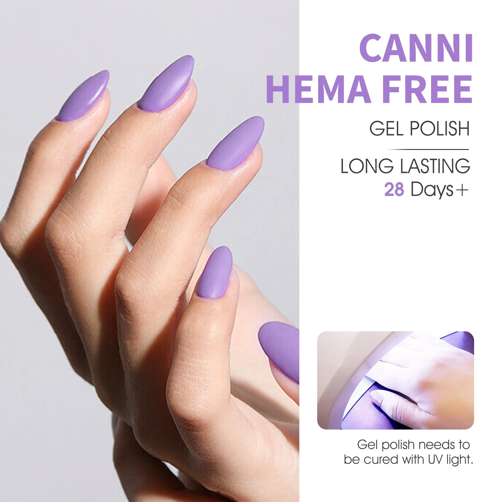 Purple Haze Harmony Kit - 9ml Nail Gel 6 Colors Set-2308 - Image 5
